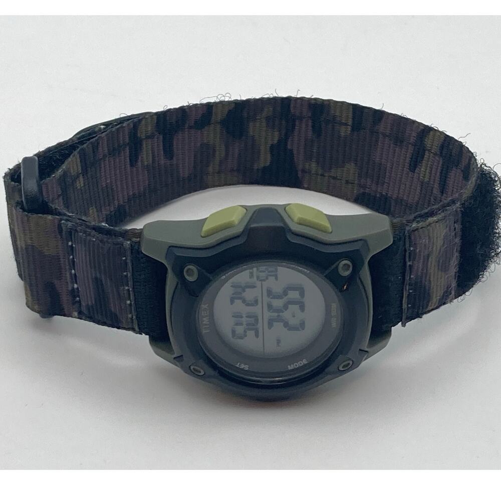 Timex Time Machine TW7C277500 Kids Digital Watch Camo Adjustable Strap WR 50m - Picture 10 of 16